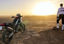 Aprilia Uji Prototipe Tuareg Baru Projek "Back to Africa"