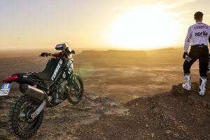 Aprilia 1 Aprilia Uji Prototipe Tuareg Baru Projek "Back to Africa"