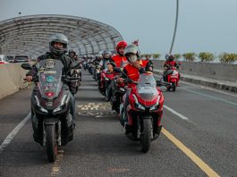 Paguyuban Motor Honda Bekasi Ikut Ramaikan Honda Premium Matic Day Honda Premium Matic Day