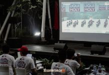 Serunya Nobar MotoGP di Acara Moto Matic City Ride