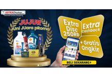 Promo Astraotoshop.com Bertajuk "JUJUR" Beri Banyak Diskon