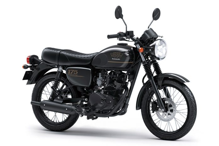 Warna Baru Kawasaki W175 Black Style, Lebih Macho dan Elegan