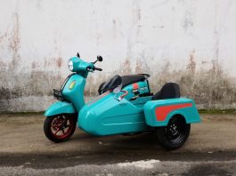Sidecar Yamaha Fazzio, Custom yang Bikin Semakin Unik dan Menarik Modifikasi Yamaha Fazzio, Dibuat Sidecar Jadi Semakin Unik