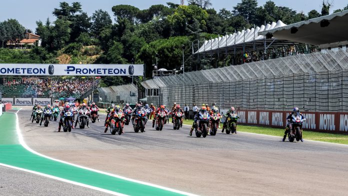 Race 1 WorldSBK 2023 Imola