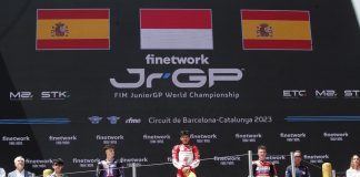 Fadillah Arbi Menang di FIM JuniorGP 2023 Barcelona