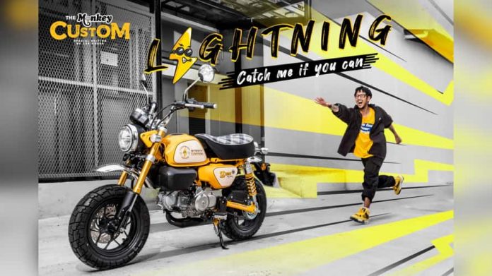 Cub House Thailand Rilis Honda Monkey Lightning Edition