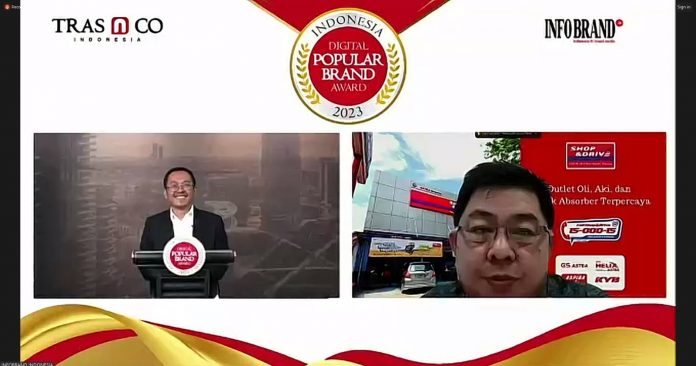 Shop&Drive Meraih Indonesia Digital Popular Brand Award 2023