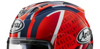 Arai Hadirkan Replika Helm Arai RX-7X Maverick Viñales