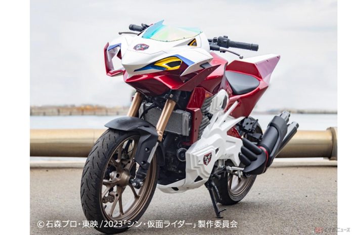 Motor Serial Kamen Rider di Pameran Motor “Shin Kamen Rider”