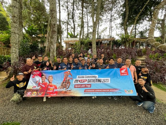 Para Komunitas Honda menghadiri Honda Community MX Gathering 2023