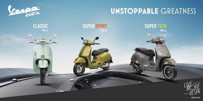 Pecinta Vespa di Acara The New Vespa GTS Riding Experience