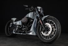 Modifikasi Harley-Davidson EVO GP Style oleh Bad Land Jepang