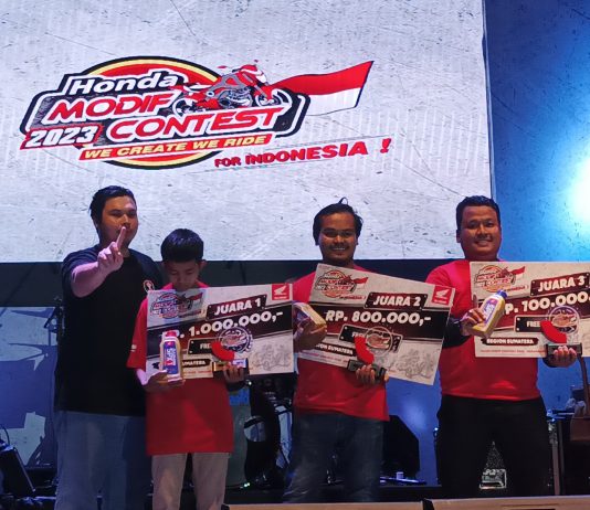 Pemenang Honda Modif Contest 2023 Region Sumatera, Karya Semakin Proper Pemenang Honda Modif Contest 2023 Region Sumatera