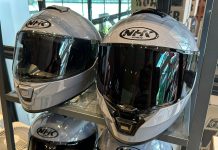 Detail Perbedaan NHK Mark-1 Single Visor dan Double Visor NHK Mark-1 Helm Teknologi MotoGP Harga Ramah Kantong