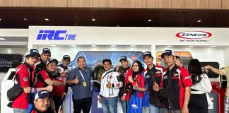 Komunitas Aerox Sambangi Booth IRC Tire di GIIAS 2023