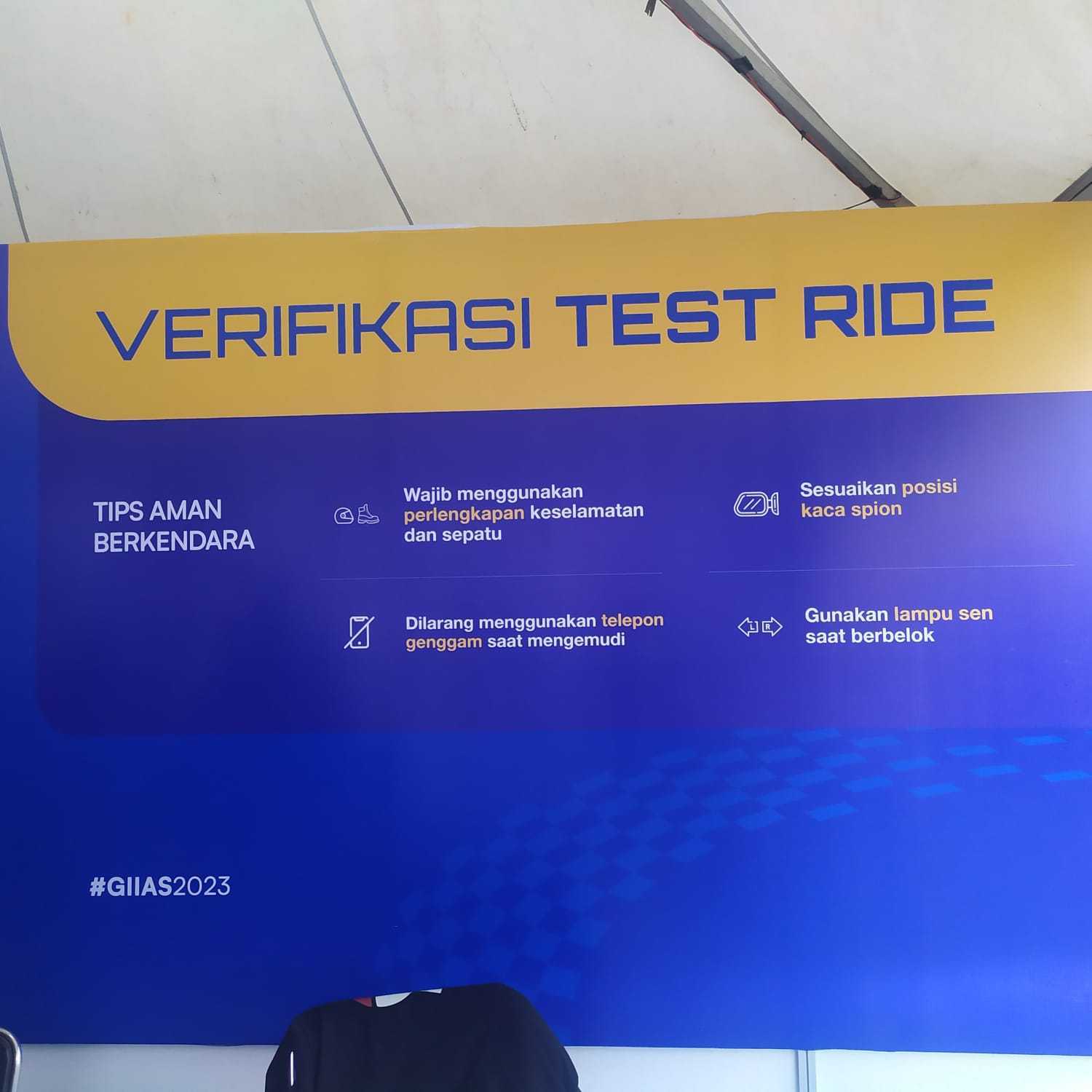 Test Ride Vespa Elettrica di GIIAS 2023 Begini Caranya