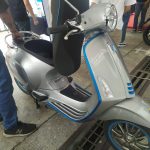 Test Ride Vespa Elettrica di GIIAS 2023 Begini Caranya