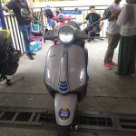 Test Ride Vespa Elettrica di GIIAS 2023 Begini Caranya