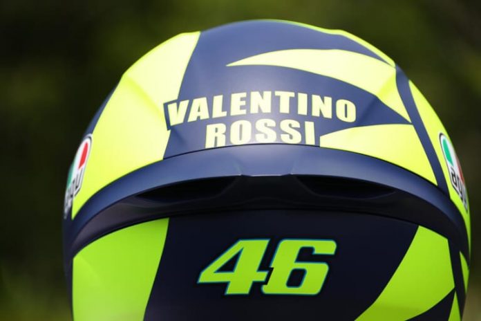 AGV K1S Helm Replika Valentino Rossi Berteknologi MotoGP