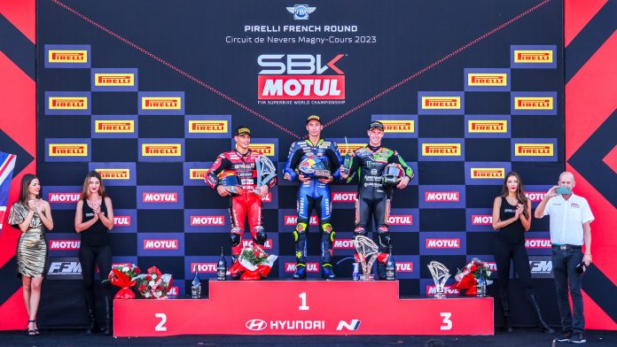 Race 1 WorldSBK 2023 Prancis,