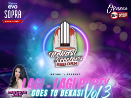Lagi-Lagi Party Goes to Bekasi Vol3, Ajang Meet-Up Bekasi Scooters Reborn Lagi-Lagi Party Vol3, Acara Meet-Up Bekasi Scooters Reborn