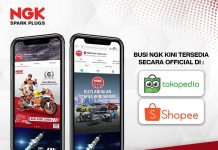 Official Store NGK di Shopee dan Tokopedia