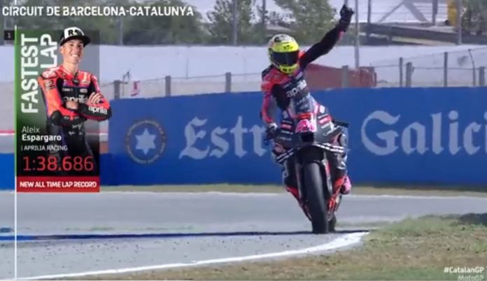 Dominasi Aprilia di Free Practice MotoGP Catalunya 2023