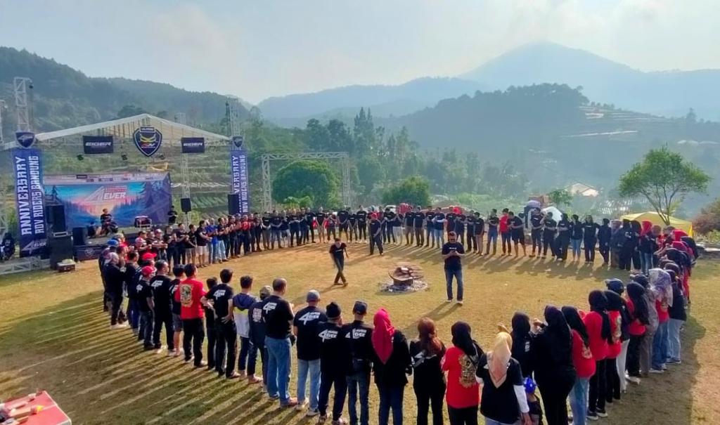 Komunitas ADV Bandung, Camping Bareng Rayakan Hari Jadi Ke-4