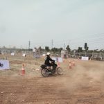 Sepeda Motor Bebek Balapan di Trek Tanah Datar, Indonesia Cub Meeting 2023