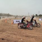 Sepeda Motor Bebek Balapan di Trek Tanah Datar, Indonesia Cub Meeting 2023