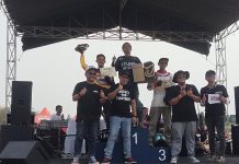 Sepeda Motor Bebek Balapan di Trek Tanah Datar, Senang-senang di Indonesia Cub Meeting 2023 Sepeda Motor Bebek Balapan di Trek Tanah Datar, Indonesia Cub Meeting 2023