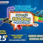 Welcome OktoFeast, Kode-kode Kupon Otoshop di Bulan Oktober