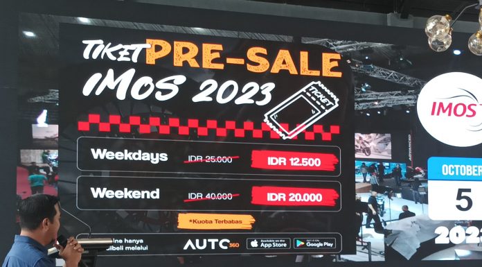 Tiket Presale IMOS+ 2023