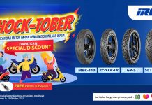 Shock-Tober, 4 Model Ban IRC Didiskon Termasuk yang Soft Compound Shock-Tober, 4 Jensi Ban IRC Didiskon Ada Soft Compound