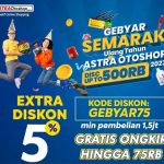 Gebyar Semarak Ulang Tahun Astra Otoshop, 12 Kode Diskon