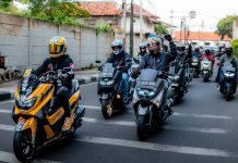 Satmori NMax Keliling Jakarta