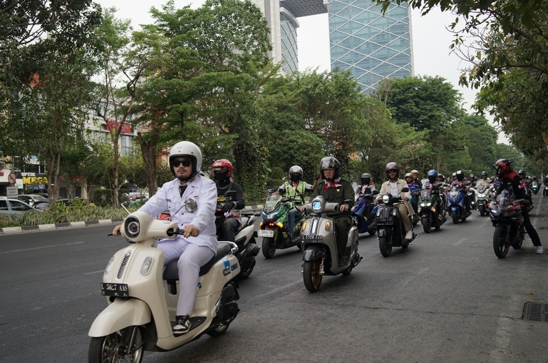 Touring Pahlawan, Yamaha STSJ Ajak Konsumen Peringati Hari Pahlawan Lewat Cara Unik