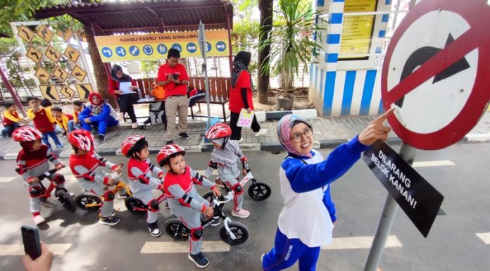 Yayasan AHM Kenalkan Safety Riding Kepada Generasi Usia Dini