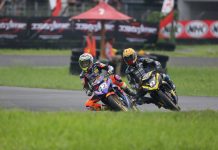 Race 1 Final LFN HP969 Sentul: Hujan Bikin Balapan Menegangkan