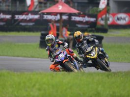 Race 1 Final LFN HP969 Sentul: Hujan Bikin Balapan Menegangkan