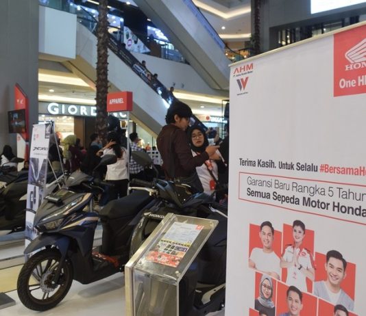 Wahana Honda Berikan Garansi Rangka 5 Tahun untuk Semua Model Wahana Honda berikan Garansi Rangka 5 Tahun Untuk Semua Tipe