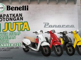 Benelli Kasih Potongan Rp1 Juta Tiap Pembelian Panarea Benelli Kasih Potongan Sebesar 1 Juta Tiap Pembelian Panarea