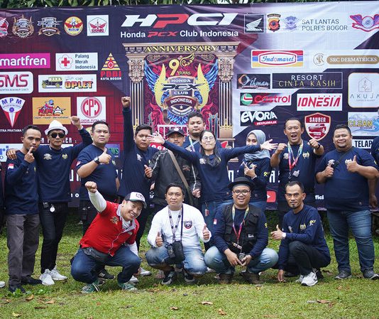 Ratusan Pengguna Honda PCX Rayakan 9 Tahun HPCI Chapter Bogor Ratusan Pengguna Honda PCX Rayakan 9 Tahun HPCI Bogor