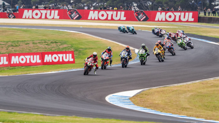 Race 2 WorldSBK 2024 Australia