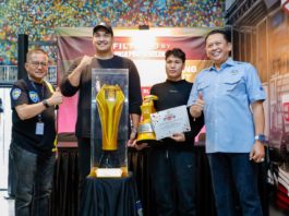 Ketua Umum IMI Bamsoet Bersama Menpora Resmikan P1 Digital Motorsport di Black Stone Garage P1 Digital Motorsport