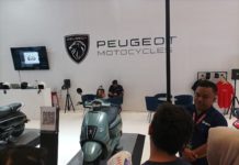 Peugeot Django di IIMS 2024 dengan Warna Seni, Promo Potongan Rp5 Juta, Helm dan Voucher Peugeot Diango di IIMS 2024