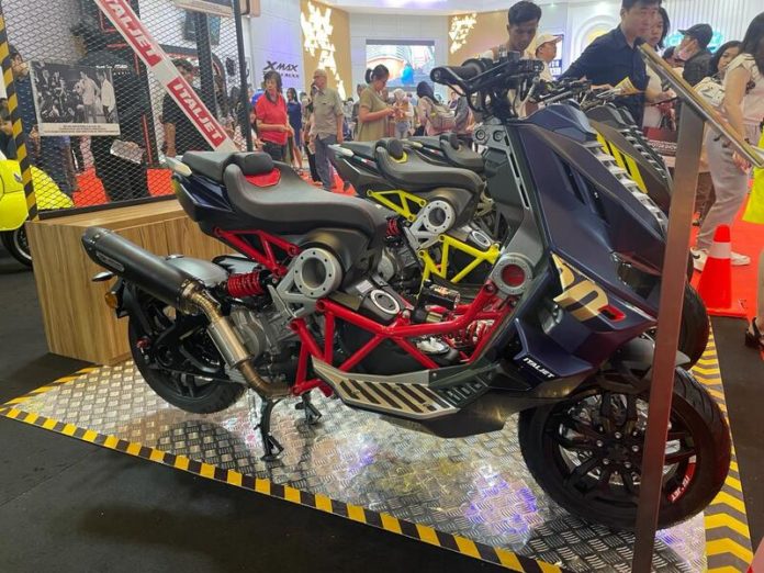 IIMS 2024: Italjet Dragster Ariel Noah dan Smoked Garage