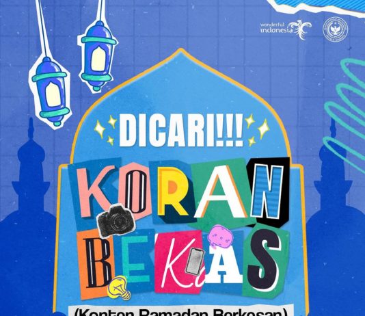 Kemenparekraf Cari Koran Bekas, “Konten Ramadan Berkesan” Kemenparekraf Cari Koran Bekas, "Konten Ramadan Berkesan"
