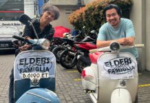 Elders Scooter Famiglia: Kolaborasi Karya Lokal Menyerbu Italia