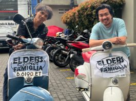 Elders Scooter Famiglia: Kolaborasi Karya Lokal Menyerbu Italia